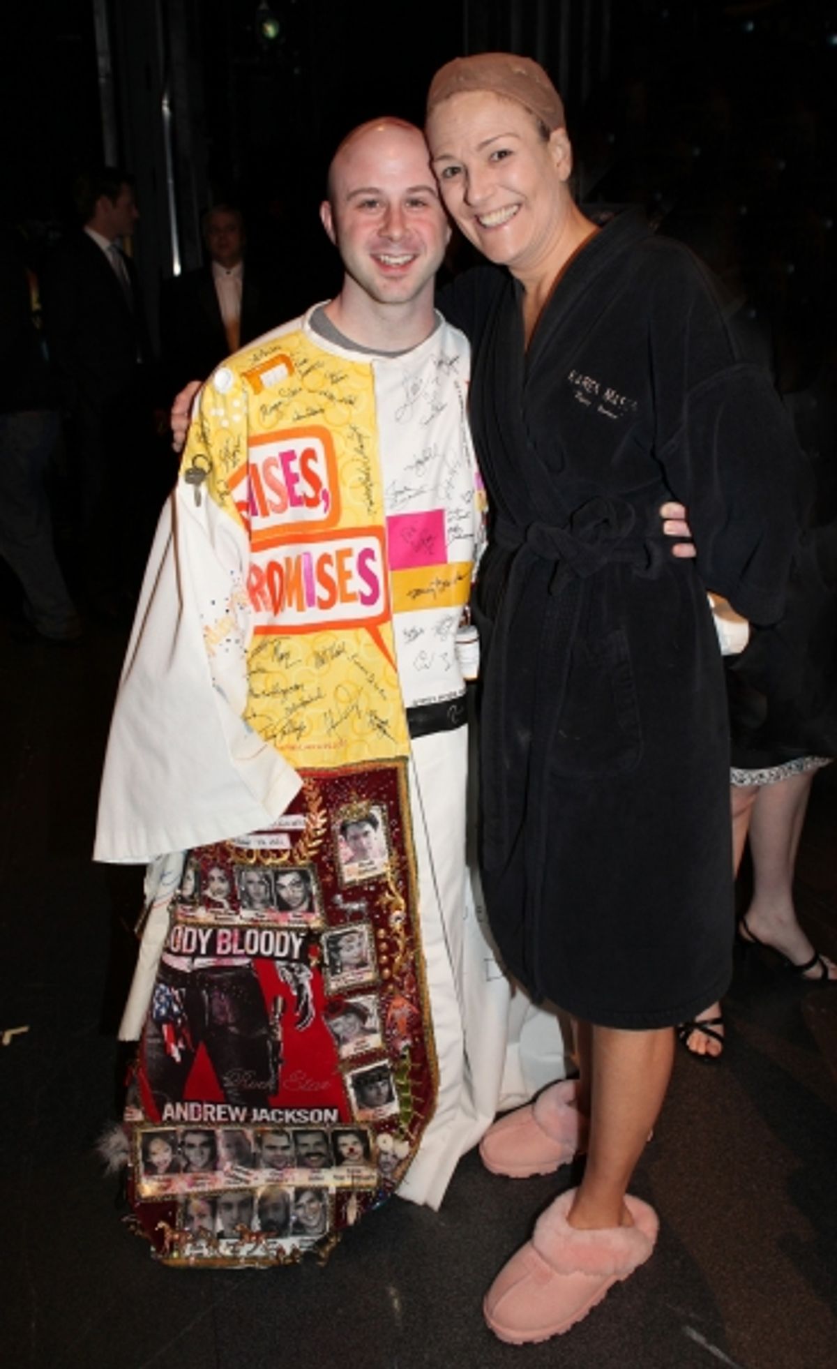 Grady McLeod Bowman & Karen Mason attending the 'Wonderland' Opening Night Gypsy Robe Ceremony Celebrating Recipient Grady McLeod Bowman in New York City. at 