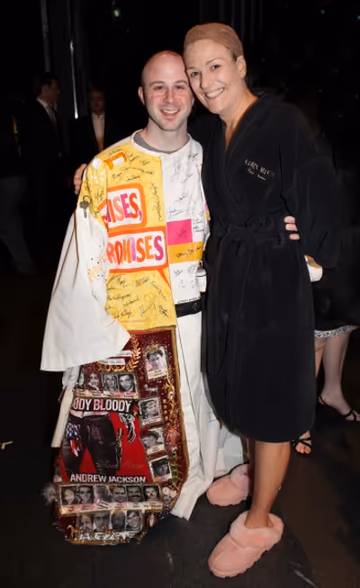 Grady McLeod Bowman & Karen Mason attending the 'Wonderland' Opening Night Gypsy Robe Photo
