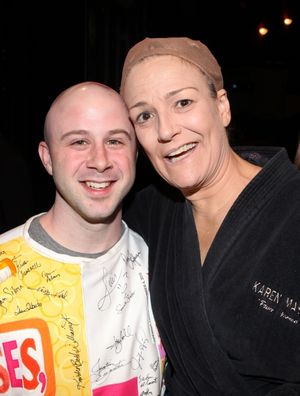 Grady McLeod Bowman & Karen Mason attending the 'Wonderland' Opening Night Gypsy Robe Photo