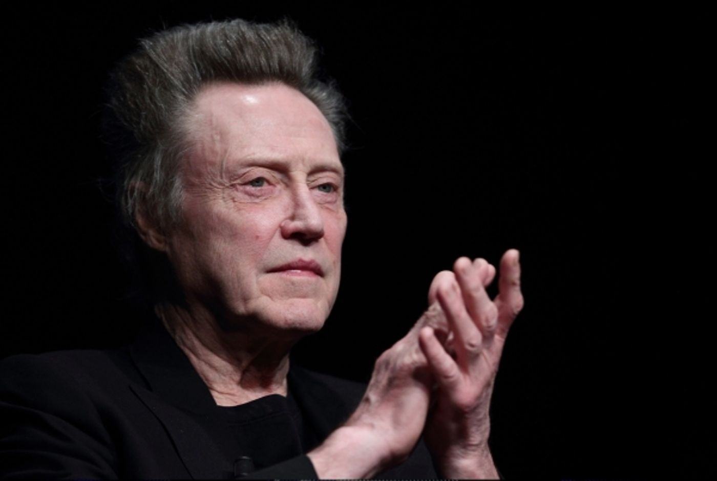 Photo Coverage: Christopher Walken Visits 'Meeting with American Cinema' Conference in Rome  Image