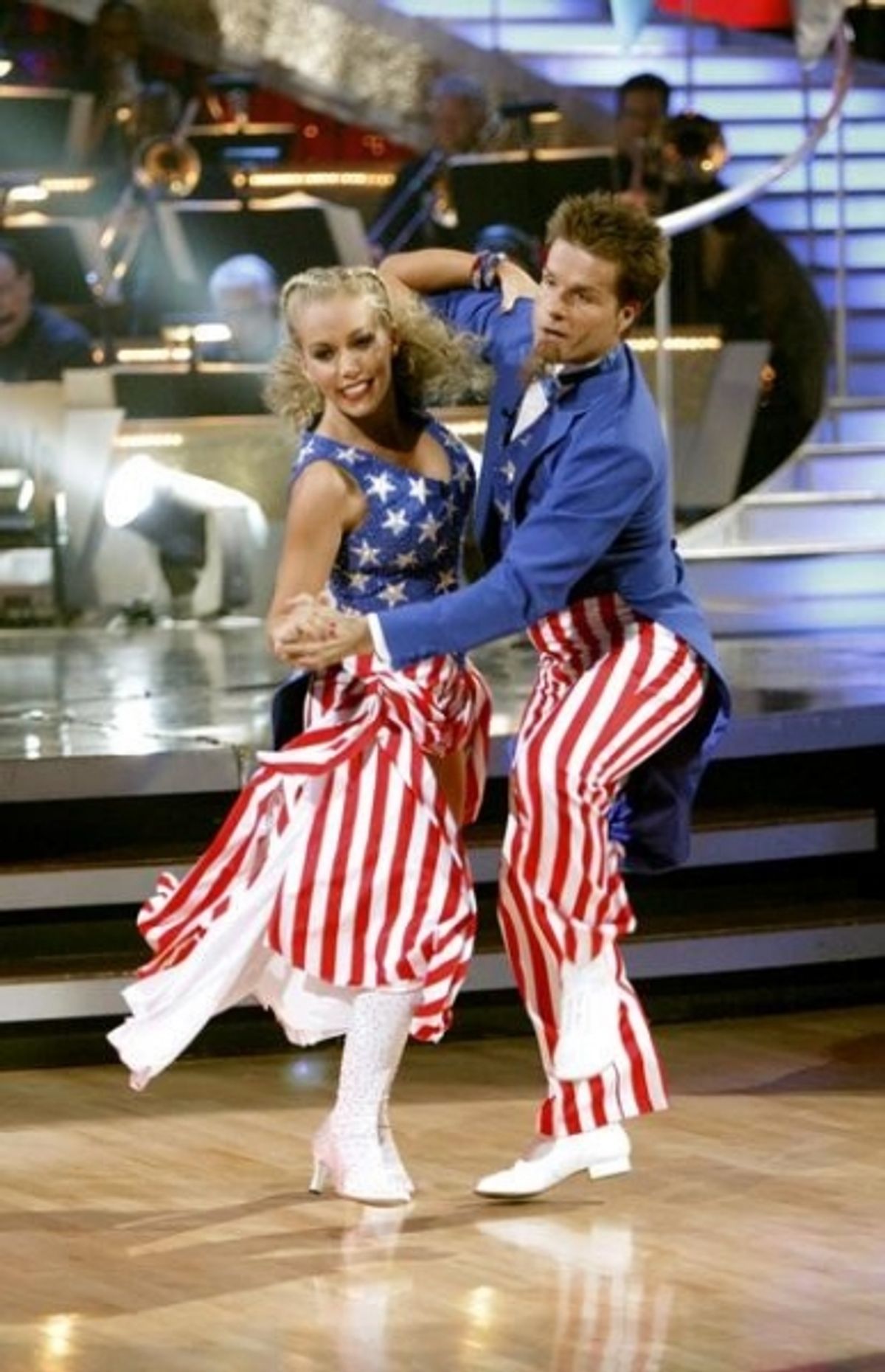 Louis Van Amstel, Kendra Wilkinson at 