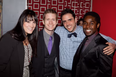 Dee Roscioli, Matt Lutz, Scott Alan and Mykal Kilgore Photo