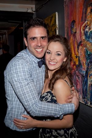 Scott Alan and Laura Osnes @ BroadwayWorld Scott Alan and Laura Osnes Photo