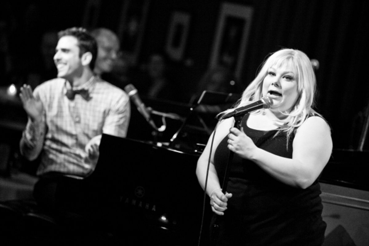 Scott Alan and Carly Jibson at 