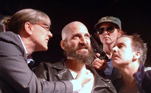  Rachel Klem, Jeff Alguire, Jennifer Evans, and Larry Evans Photo