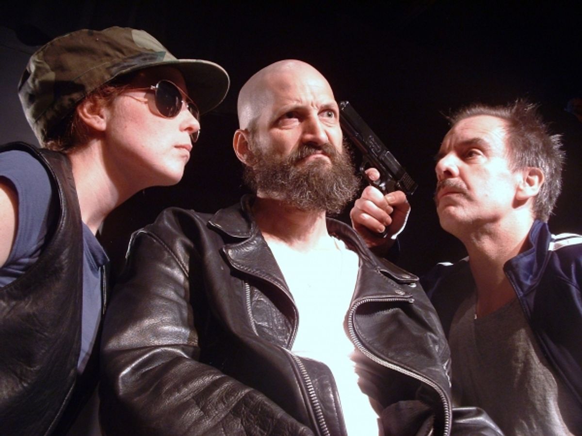 Jennifer Evans, Jeff Alguire and Larry Evans at 