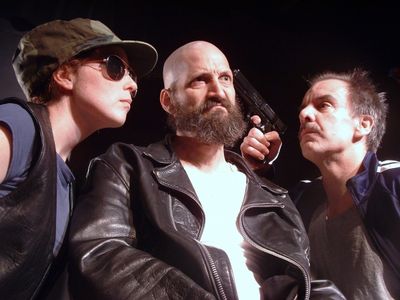 Jennifer Evans, Jeff Alguire and Larry Evans Photo