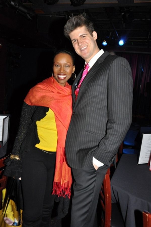 Brenda Braxton and John Forslund (Producer of tonight's show) Photo