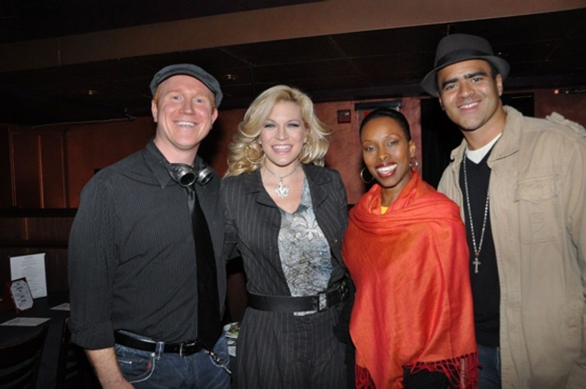 Chris Blisset, Felicia Finley, Brenda Braxton and Christopher Jackson at 