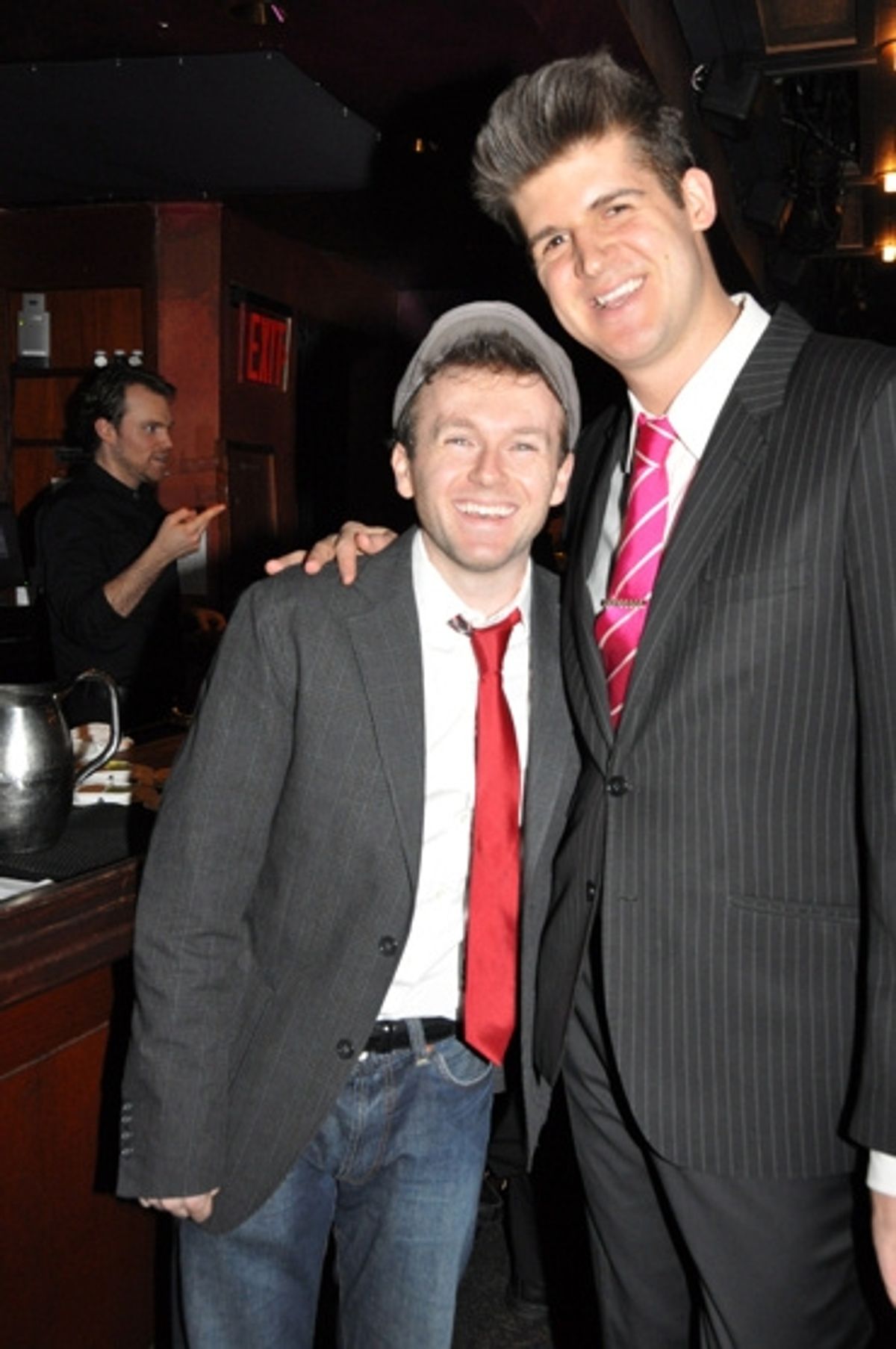 Jeremy Morse and John Forslund at 