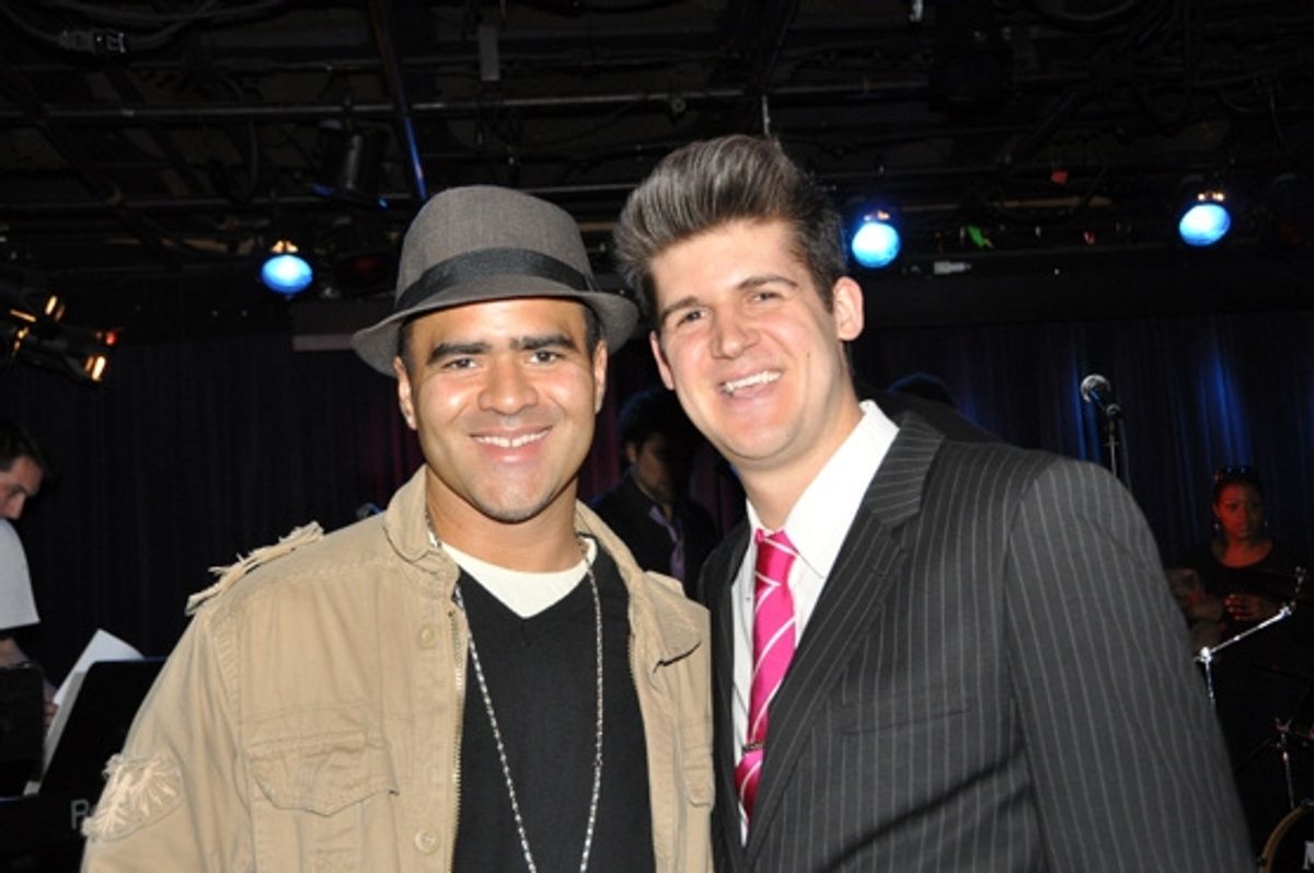 Christopher Jackson and John Forslund at 