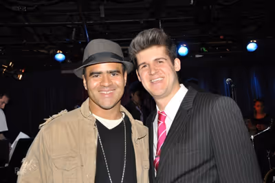 Christopher Jackson and John Forslund Photo