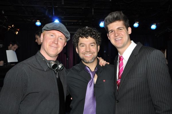 Chris Blisset (Composer), Paul Stancato (Director) and John Forslund Photo