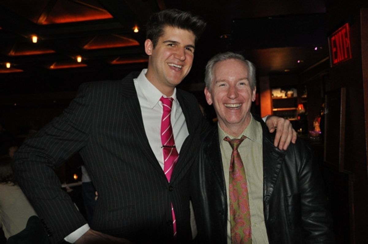 John Forslund and Roger DeWitt at 