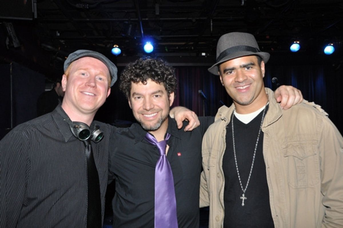 Chris Blisset, Paul Stancato and Christopher Jackson at 