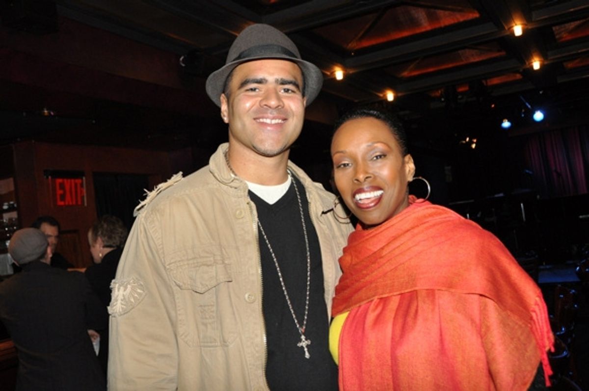 Christopher Jackson and Brenda Braxton at 