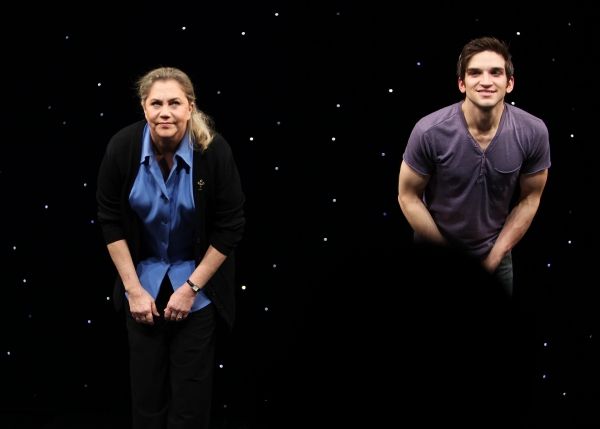 Kathleen Turner & Evan Jonigeit attending the Broadway Opening Night Performance Curt Photo