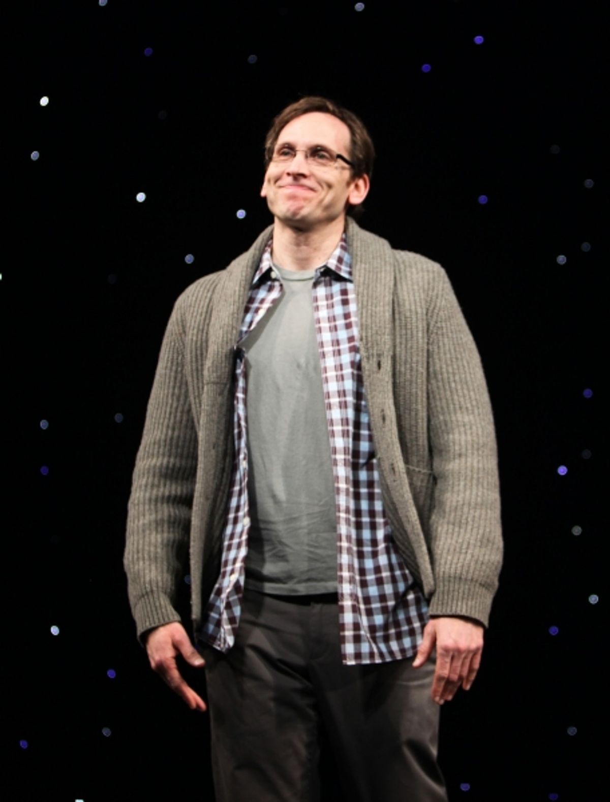 Stephen Kunken attending the Broadway Opening Night Performance Curtain Call for 'High' in New York City. at 