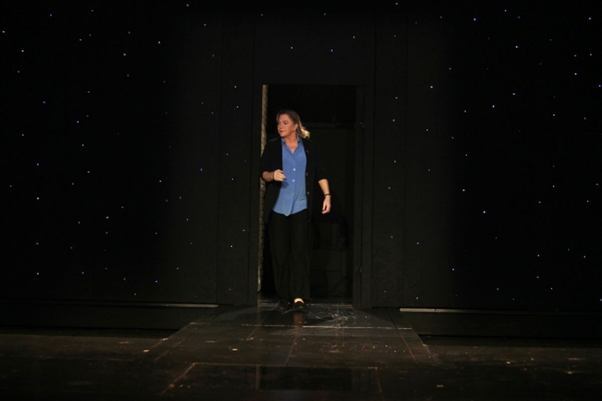 Kathleen Turner attending the Broadway Opening Night Performance Curtain Call for 'High' in New York City. at 