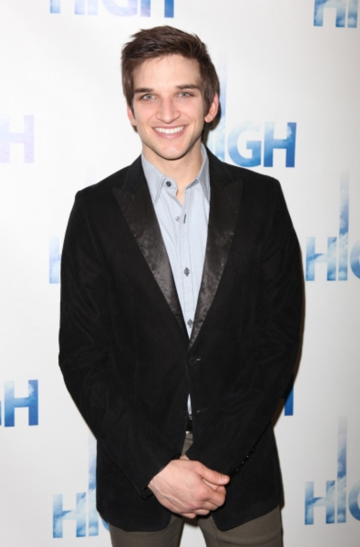 Evan Jonigkeit attending the Broadway Opening Night Performance After Party for 'High' in New York City. at 