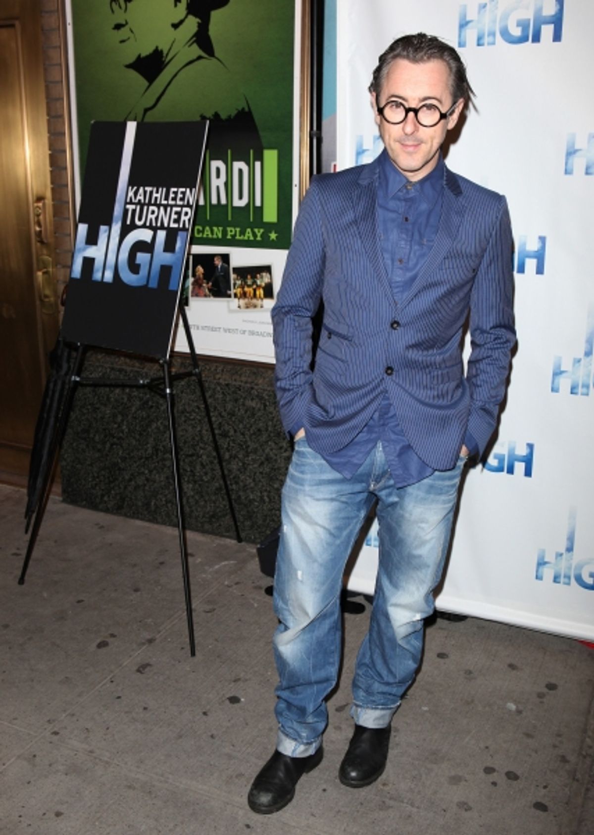 Alan Cumming attending the Broadway Opening Night Performance Arrivals of 'High' in New York City. at 