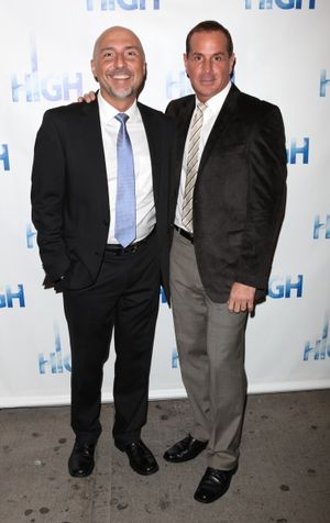Rob Ruggiero and Matthew Lombardo attending the Broadway Opening Night Performance Ar Photo