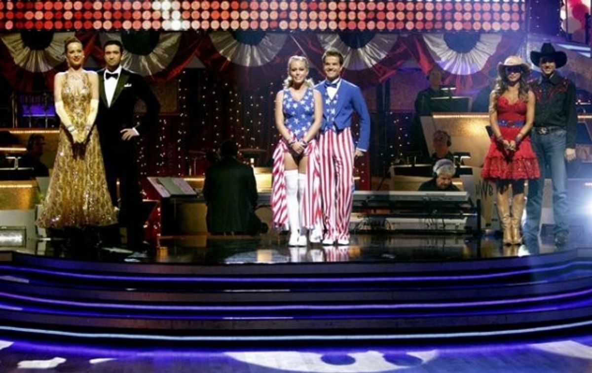 Petra Nemcova, Dmitry Chaplin, Louis Van Amstel, Kendra Wilkinson,  Ralph Macchio, Karina Smirnoff at 