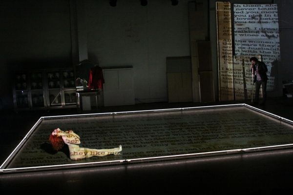  Laura Careless and Jeff Takacs as Charles Bukowski Photo