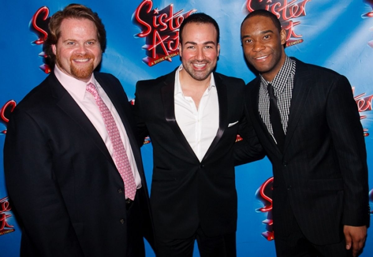 John Treacy Egan, Caesar Samayoa, and Demond Green
 at 