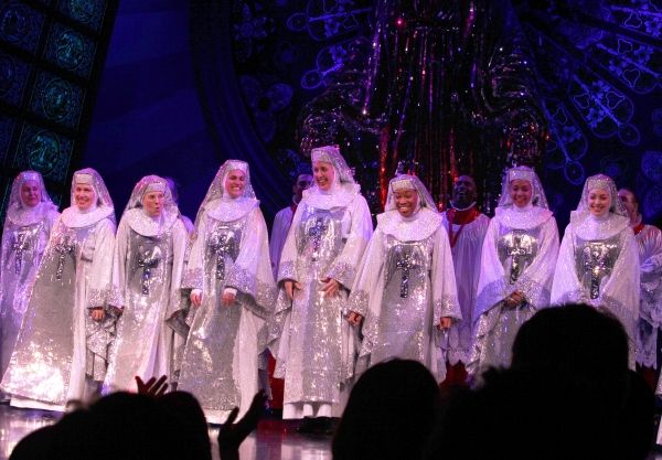 Ensemble Cast during the Broadway Opening Night Curtain Call for 'Sister Act' in New… Photo