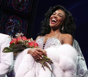 Patina Miller during  the Broadway Opening Night Curtain Call for 'Sister Act' in New Photo