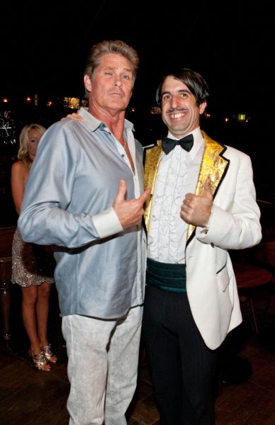 Photo Flash: Hasselhoff Visits ABSINTHE at Caesars Palace  Image
