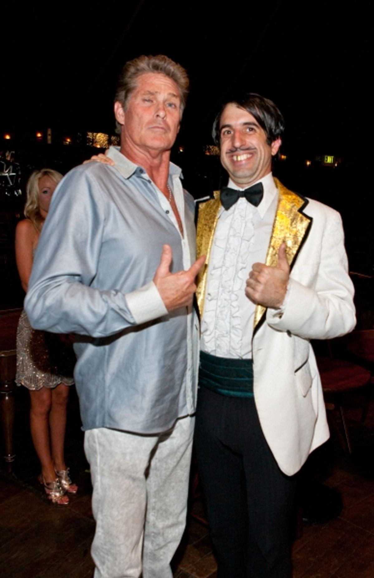 David Hasselhoff and The Gazillionaire at 