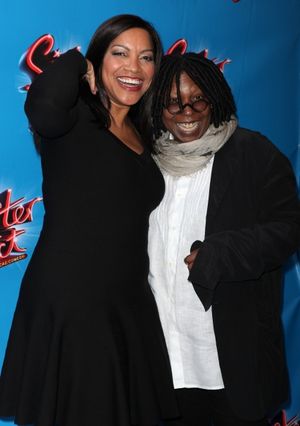 Grace Hightower & Whoopi Goldberg attending the Broadway Opening Night Performance of Photo