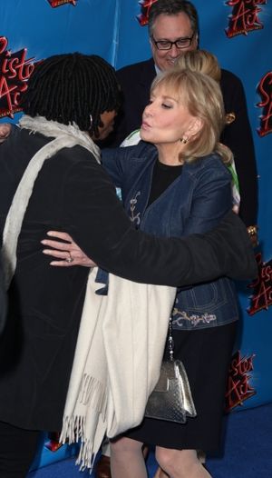 Whoopi Goldberg & Barbara Walters attending the Broadway Opening Night Performance of Photo