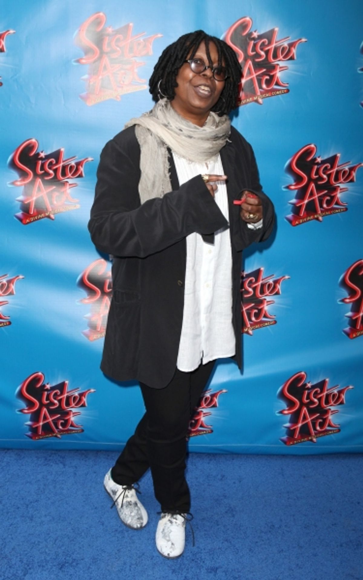 Whoopi Goldberg attending the Broadway Opening Night Performance of 'Sister Act' at the Broadway Theatre n New York City. at 