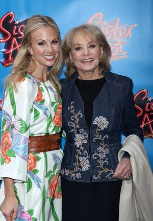 Elisabeth Hasselbeck & Barbara Walters attending the Broadway Opening Night Performance of 'Sister Act' at the Broadway Theatre n New York City. @ BroadwayWorld Elisabeth Hasselbeck & Barbara Walters attending the Broadway Opening Night Performan Photo