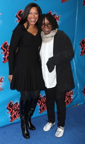Grace Hightower & Whoopi Goldberg attending the Broadway Opening Night Performance of Photo