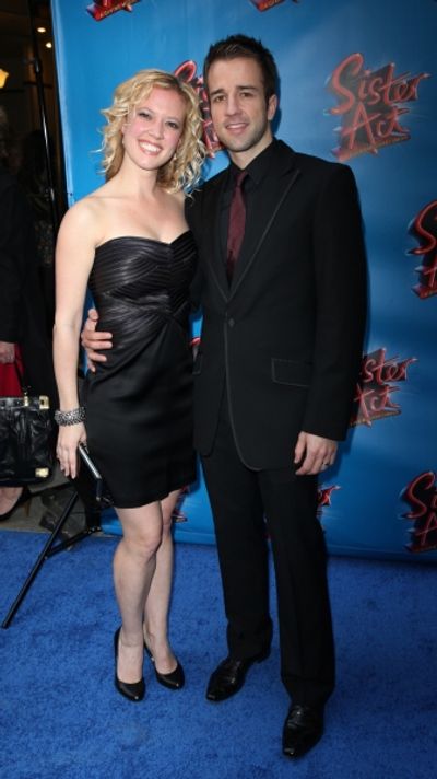 Patti Murin & Curtis Holbrook attending the Broadway Opening Night Performance of 'Si Photo