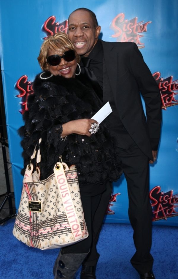 Irene Gandy & Freddie Jackson attending the Broadway Opening Night Performance of 'Si Photo