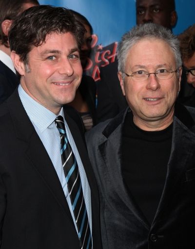 Glenn Slater & Alan Menken attending the Broadway Opening Night Performance of 'Siste Photo