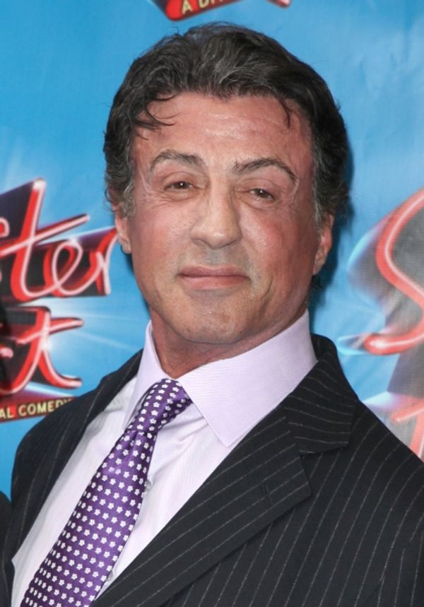 Sly Stallone attending the Broadway Opening Night Performance of 'Sister Act' at the  Photo