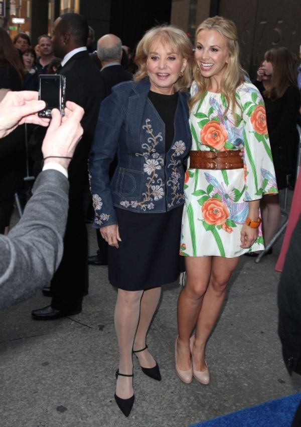 Barbara Walters & Elisabeth Hasselbeck attending the Broadway Opening Night Performan Photo