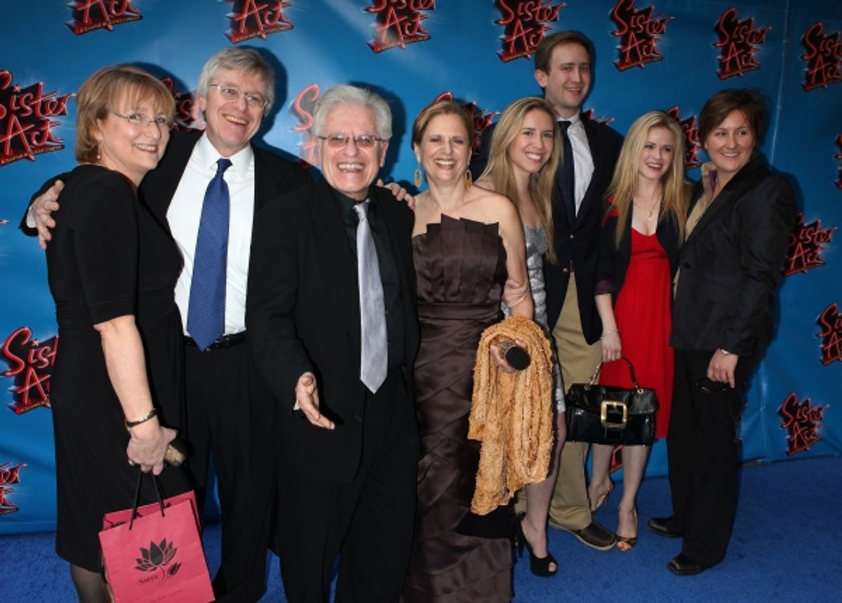 Jerry Zaks & Family attending the Broadway Opening Night Performance of 'Sister Act' at the Broadway Theatre n New York City. at 