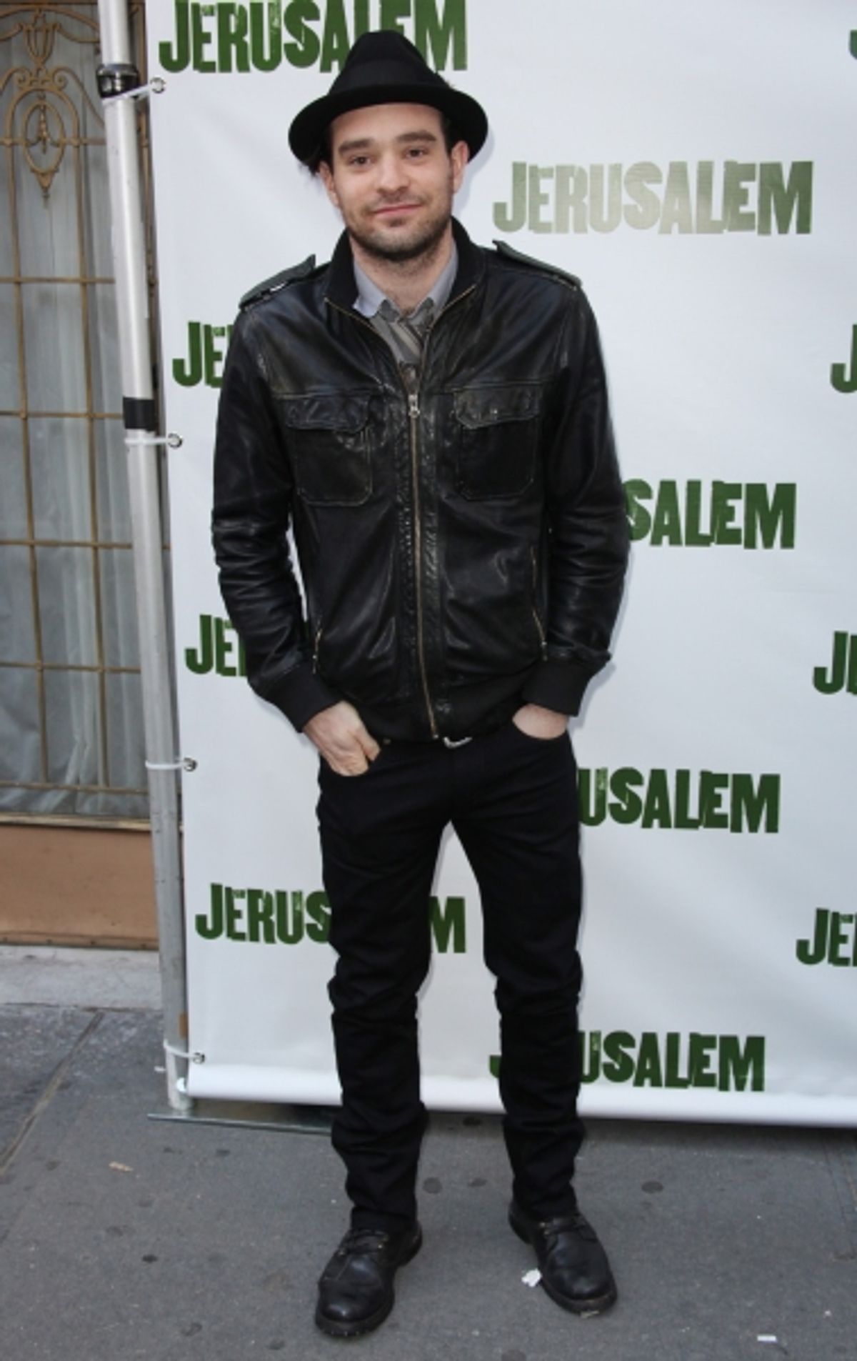 Charlie Cox attending the Broadway Opening Night Performance of 'Jerusalem' at the Music Box Theatre in New York City. at 