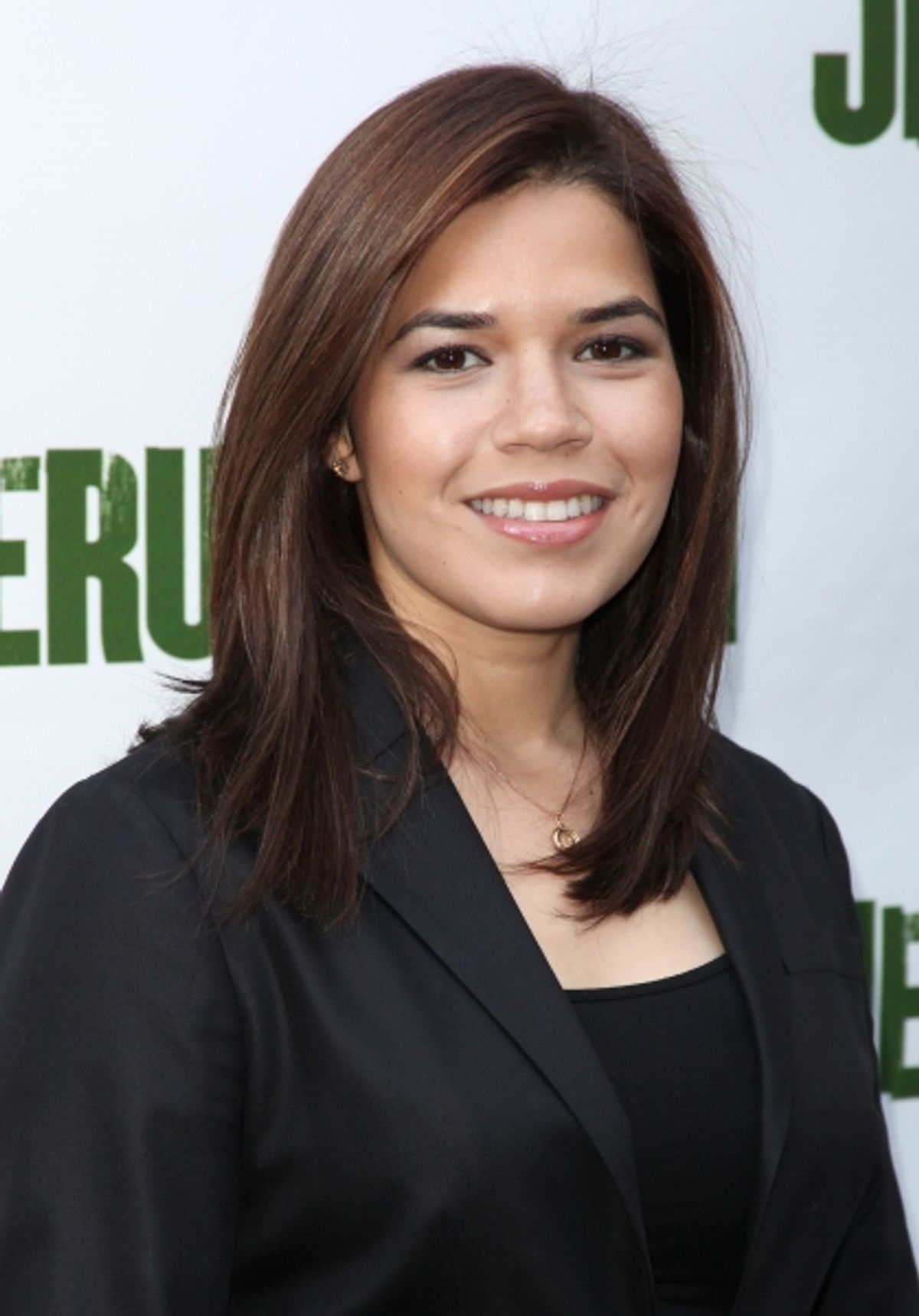 America Ferrera attending the Broadway Opening Night Performance of 'Jerusalem' at the Music Box Theatre in New York City. at 
