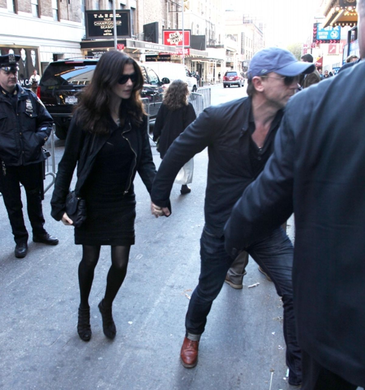 Rachel Weisz & Daniel Craig attending the Broadway Opening Night Performance of 'Jerusalem' at the Music Box Theatre in New York City. at 
