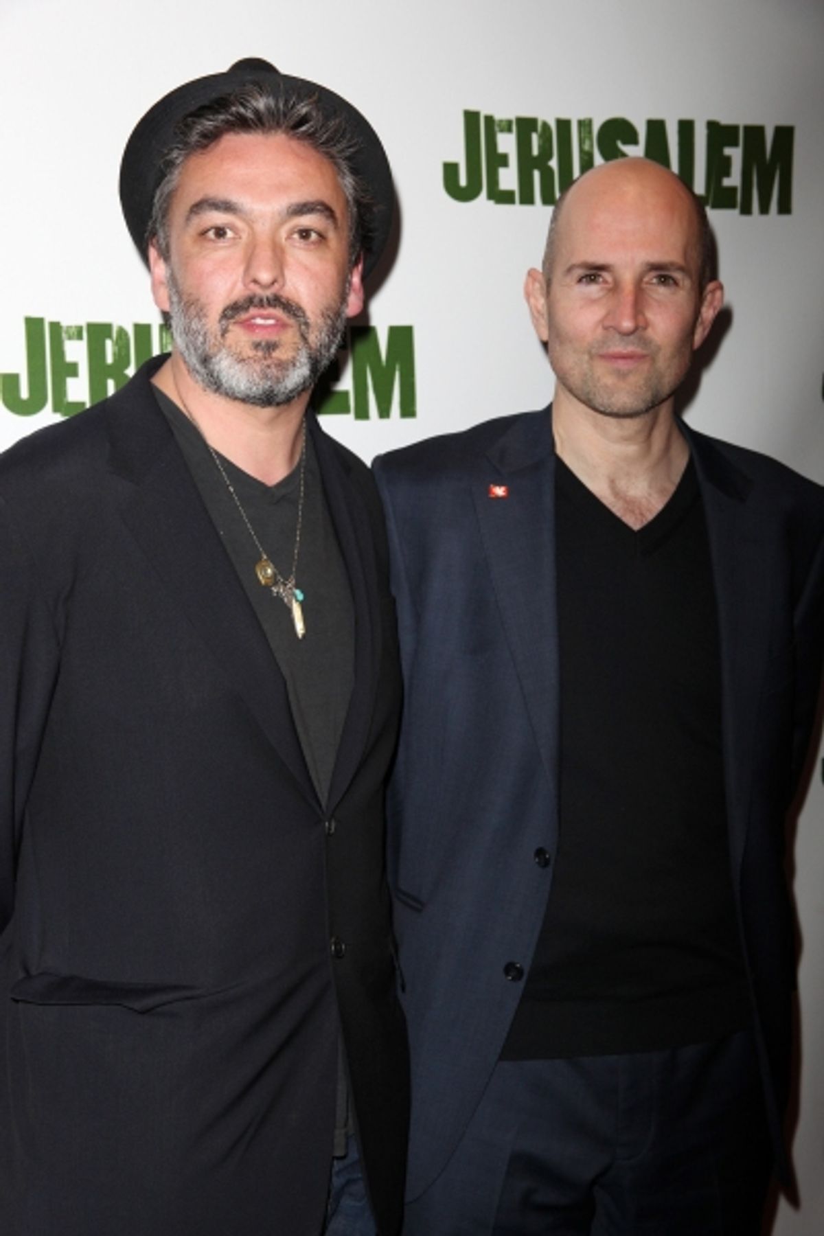 Jez Butterworth & Ian Rickson attending the Broadway Opening Night After Party for 'Jerusalem' in New York City. at 