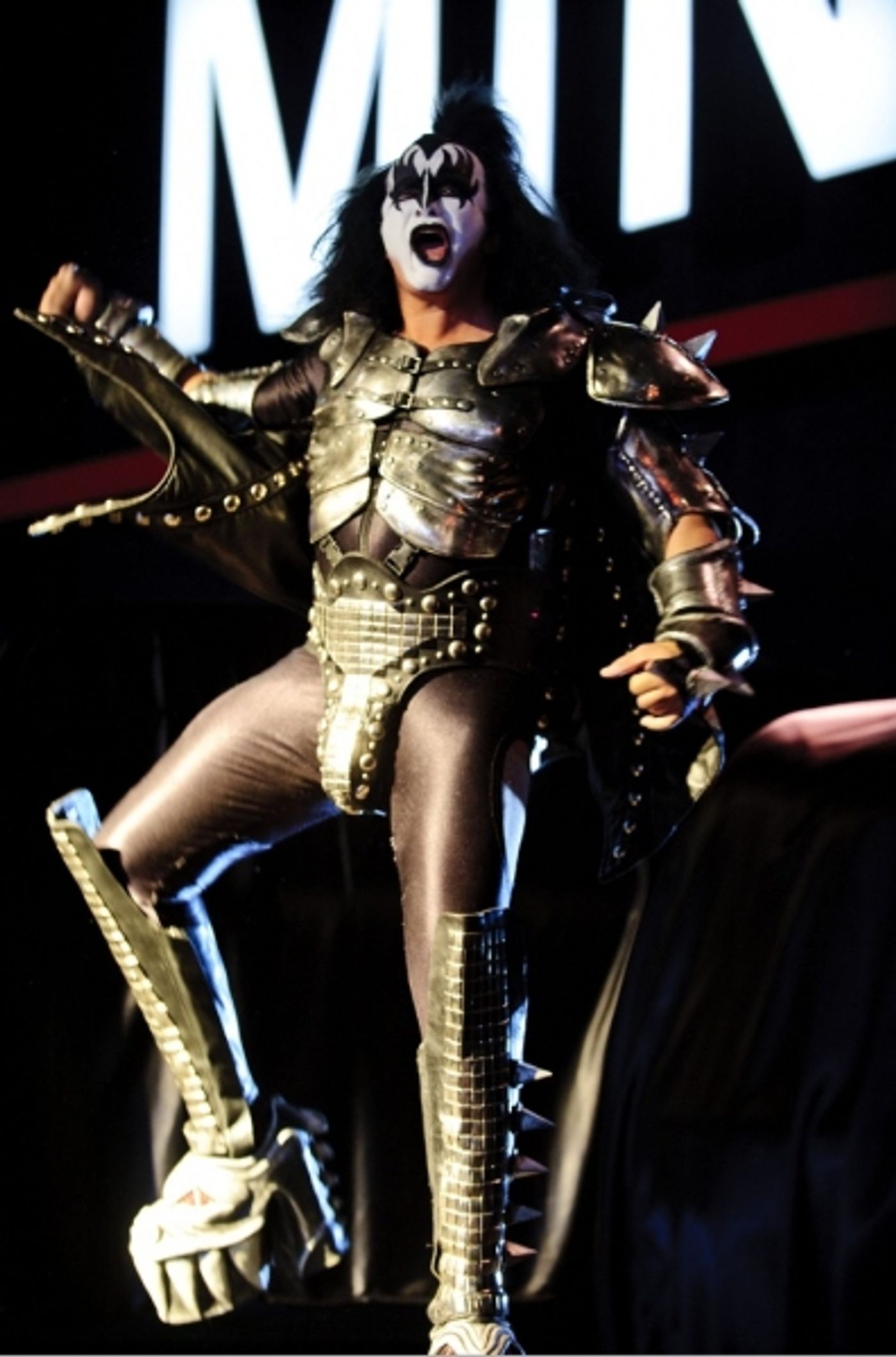 Photo Flash: Kiss Performs at the Auto Show Press Conference Photo Flash: Kiss Performs at the Auto Show Press Conference Image