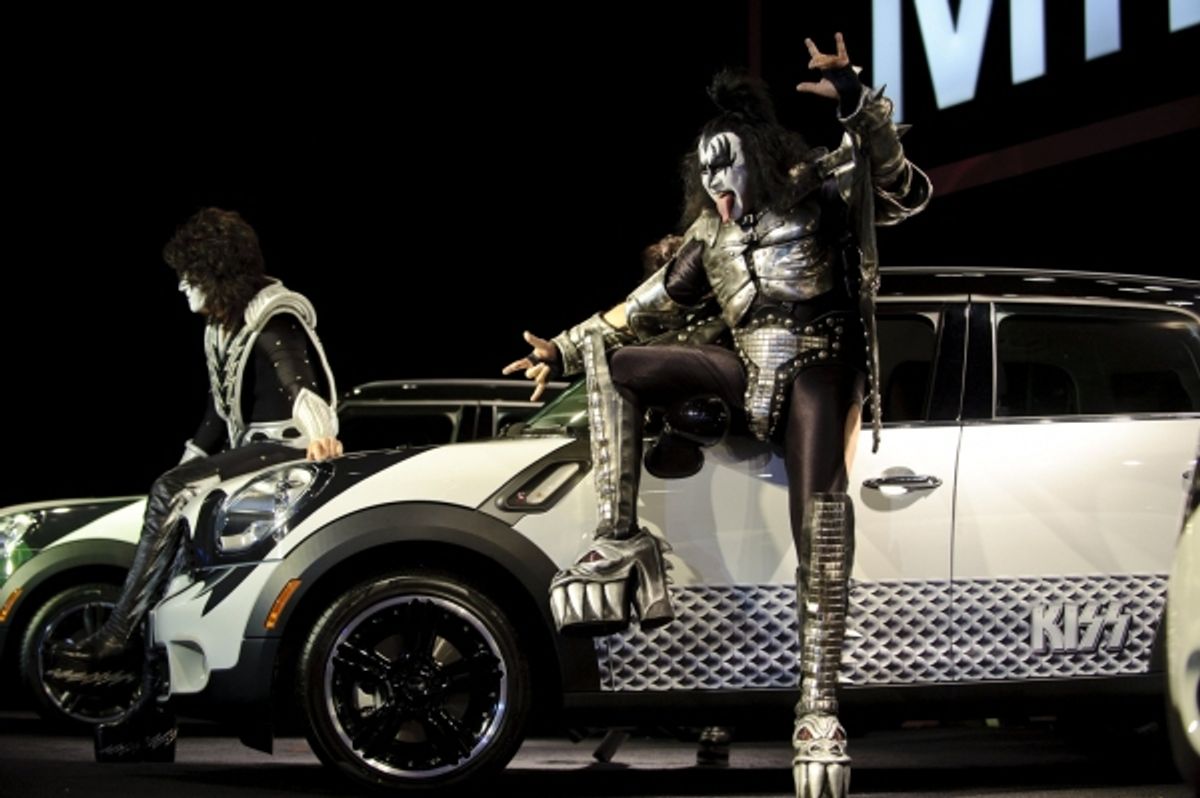  Gene Simmons and Kiss at 